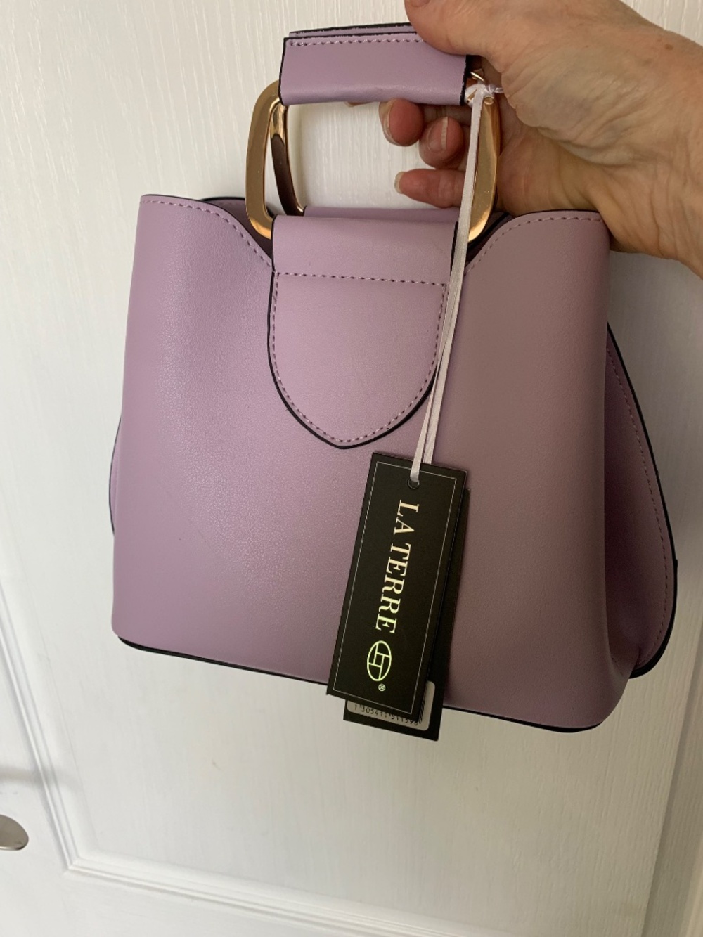 NWT vegan leather